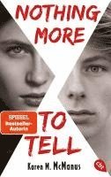Karen M. McManus - Nothing more to tell, Häftad