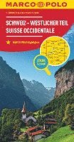 bokomslag MARCO POLO Regionalkarte Schweiz 01 - westlicher Teil 1:200.000