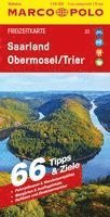 bokomslag MARCO POLO Freizeitkarte 30 Saarland, Obermosel, Trier 1:115.000