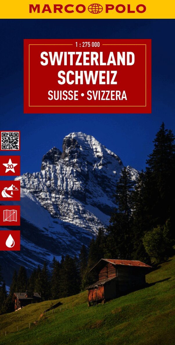 Marco Polo, Marco Polo - Switzerland Marco Polo Map, Övrigt