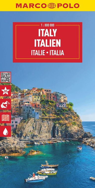 Marco Polo - Italy Marco Polo Map, Övrigt
