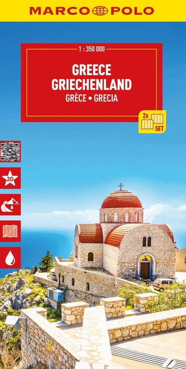 Marco Polo - Greece & Islands Marco Polo Map, Övrigt