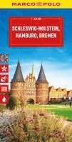 bokomslag MARCO POLO Reisekarte Deutschland 01 Schleswig-Holstein 1:225.000