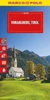 bokomslag MARCO POLO Reisekarte Österreich 03 Vorarlberg, Tirol 1:200.000