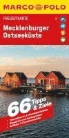 bokomslag MARCO POLO Freizeitkarte 3 Mecklenburger Ostseeküste 1:100.000