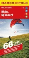 bokomslag MARCO POLO Freizeitkarte 28 Rhön, Spessart 1:110.000