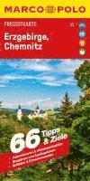 bokomslag MARCO POLO Freizeitkarte 23 Erzgebirge, Chemnitz 1:100.000