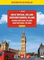 MARCO POLO Reiseatlas Großbritannien, Irland 1:300.000, Häftad