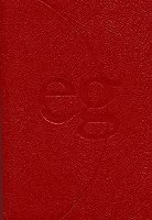 bokomslag Evangelisches  Gesangbuch. Ausgabe für die Landeskirchen Rheinland, Westfalen und Lippe. Taschenausgabe rot mit Goldschnitt im Schuber