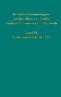 Kritische Gesamtausgabe der Schriften und Briefe Andreas Bodensteins von Karlstadt 1