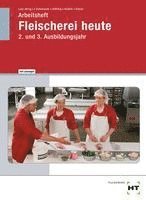 bokomslag Arbeitsheft mit eingetragenen Lösungen Fleischerei heute. 2. und 3. Ausbildungsjahr