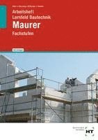 Arbeitsheft mit eingetragenen Lösungen Lernfeld Bautechnik Maurer 1