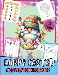bokomslag Happy Easter Activity Pages for Kids 70 Pages