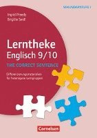 bokomslag Lerntheke - Englisch:The correct sentence: 9/10