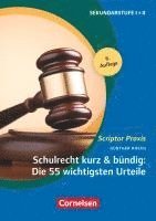 Schulrecht kurz & bündig: Die 55 wichtigsten Urteile