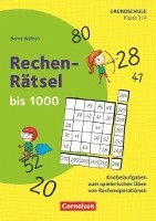 bokomslag Klasse 3/4 - Rechen-Rätsel bis 1000