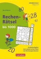 bokomslag Klasse 3/4 - Rechen-Rätsel bis 1000