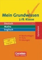 bokomslag Mein Grundwissen. 7./8. Schuljahr. Schülerbuch. Gymnasium. Neue Rechtschreibung