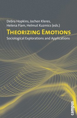 Helmut Kuzmics, Helena Flam, Jochen Kleres, Debra Hopkins - Theorizing Emotions, Häftad