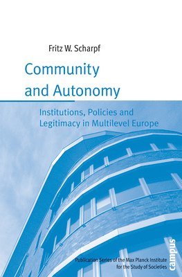 Community and Autonomy 1