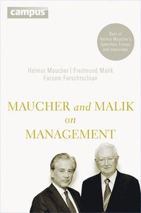 bokomslag Maucher and Malik on Management