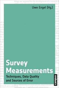 bokomslag Survey Measurements