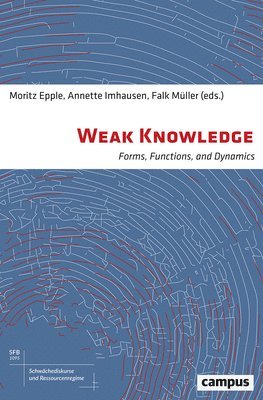 Moritz Epple, Annette Imhausen, Falk Müller, Moritz Epple, Annette Imhausen - Weak Knowledge – Forms, Functions, and Dynamics, Inbunden