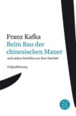 Franz Kafka - Beim Bau Der Chinesischen Mauer, Häftad