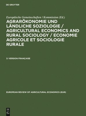 Europäische Gemeinschaften - Version Française, Inbunden