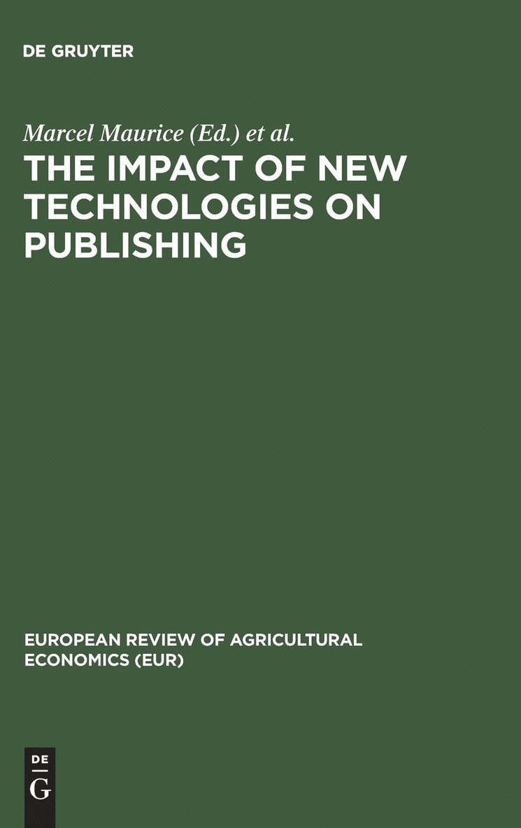impact of new technologies on publishing