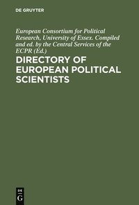 bokomslag Directory of European political scientists