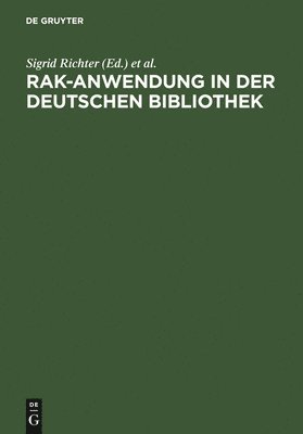 RAK-Anwendung in der Deutschen Bibliothek 1