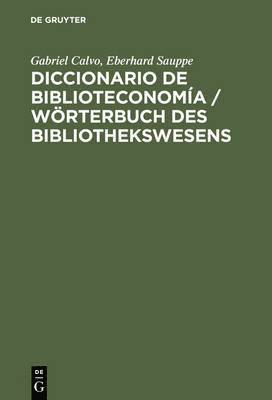 bokomslag Diccionario de Biblioteconomia
