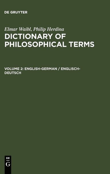 Elmar Waibl, Philip Herdina - English-German / Englisch-Deutsch, Inbunden