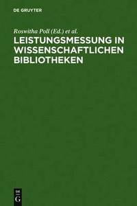 bokomslag Leistungsmessung in wissenschaftlichen Bibliotheken