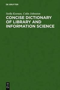 bokomslag Concise Dictionary of Library and Information Science