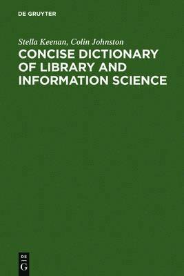 bokomslag Concise Dictionary of Library and Information Science