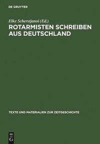 bokomslag Rotarmisten Schreiben Aus Deutschland
