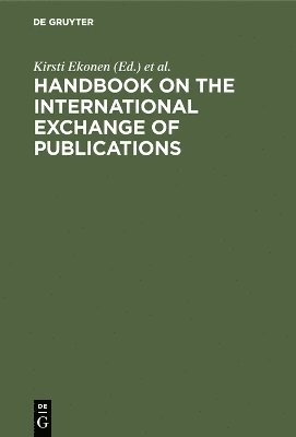 bokomslag Handbook on the International Exchange of Publications