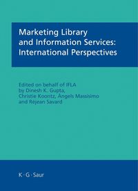 bokomslag Marketing Library and Information Services: International Perspectives