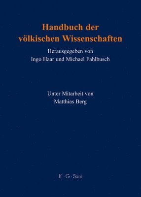 Ingo Haar, Michael Fahlbusch - Handbuch der völkischen Wissenschaften, Inbunden