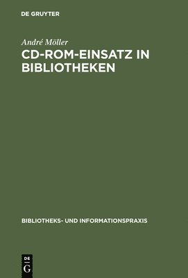bokomslag CD-ROM-Einsatz in Bibliotheken