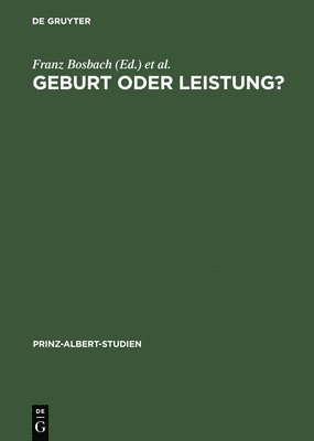 bokomslag Geburt oder Leistung?