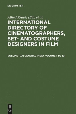 International Federation of Film Archives, International Federation of Film Archive - Film Titles, General Index Volume 1 - 10, Inbunden