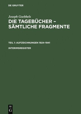 bokomslag Joseph Goebbels