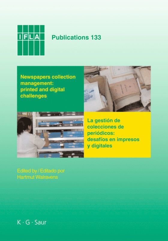 Hartmut Walravens - Newspapers collection management: printed and digital challenges, Inbunden