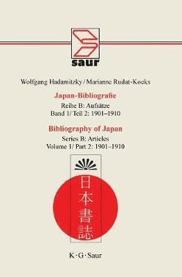 Marianne Rudat-Kocks, Wolfgang Hadamitzky - 1901-1910, Inbunden
