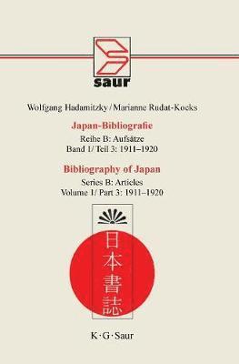 Marianne Rudat-Kocks, Wolfgang Hadamitzky - 1911-1920, Inbunden