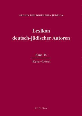 Archiv Bibliographia Judaica E. V. - Kura - Lewa, Inbunden