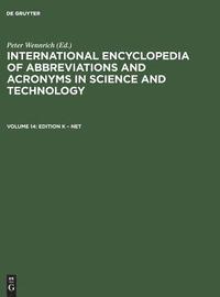 bokomslag International Encyclopedia Of Abbreviations And Acronyms In Science And Technology, Volume 14, Edition K - Net